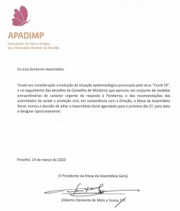 comunicado